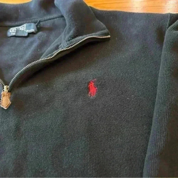 Polo by Ralph Lauren men’s XXL 1/4 zip sweater - Picture 4 of 13